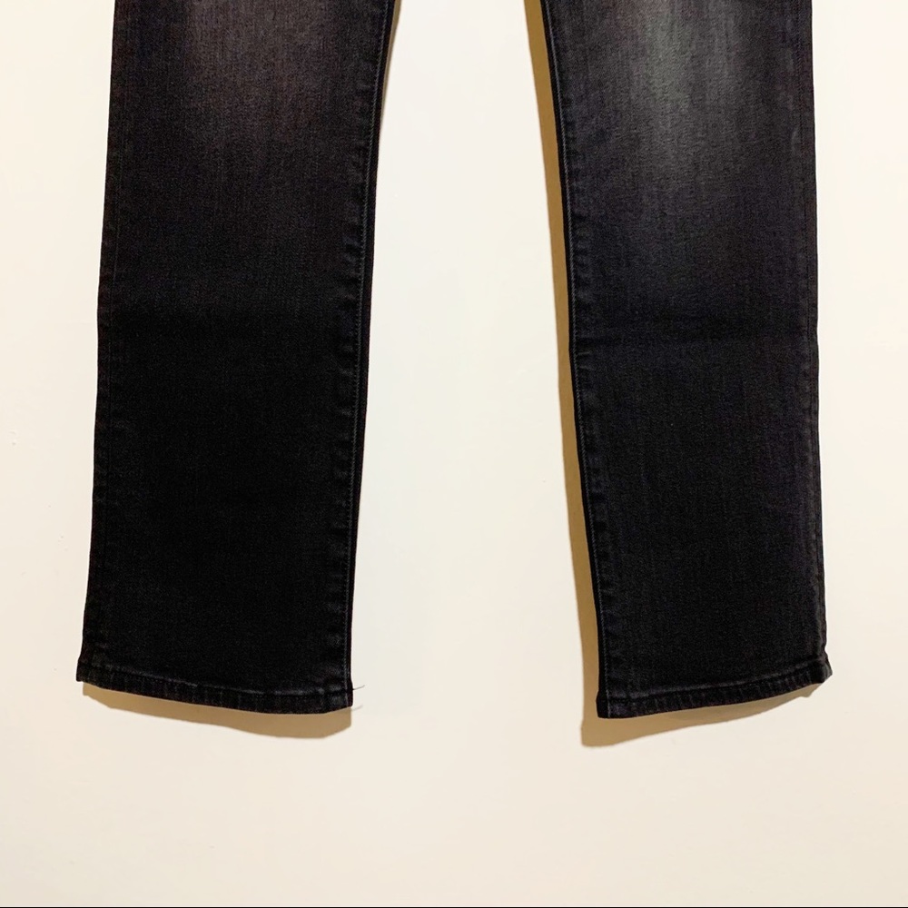 BCBGMAXAZRIA Distressed Black Boyfriend Jeans - Picture 4 of 8